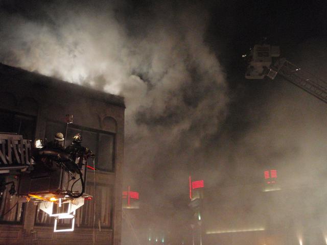 3/19/08 - M/A to Port Chester - Structure Fire (Courtesy of Steve Loddo, Rye FD)